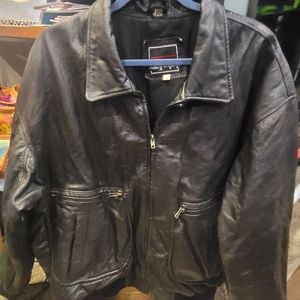 Leather jacket